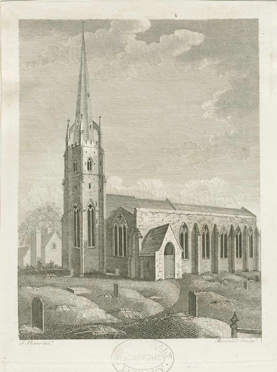 Iglesia de Clifton Campville de Stebbing Shaw