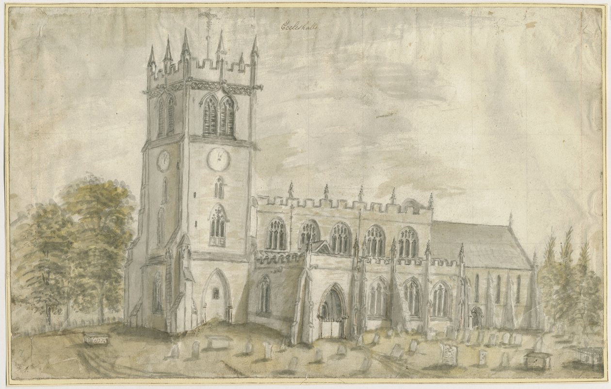 Iglesia de Eccleshall de Stebbing Shaw