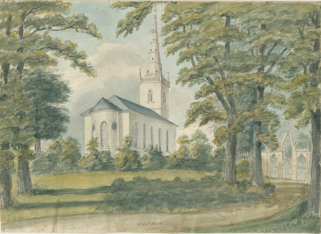 Capilla de Great Barr de Stebbing Shaw