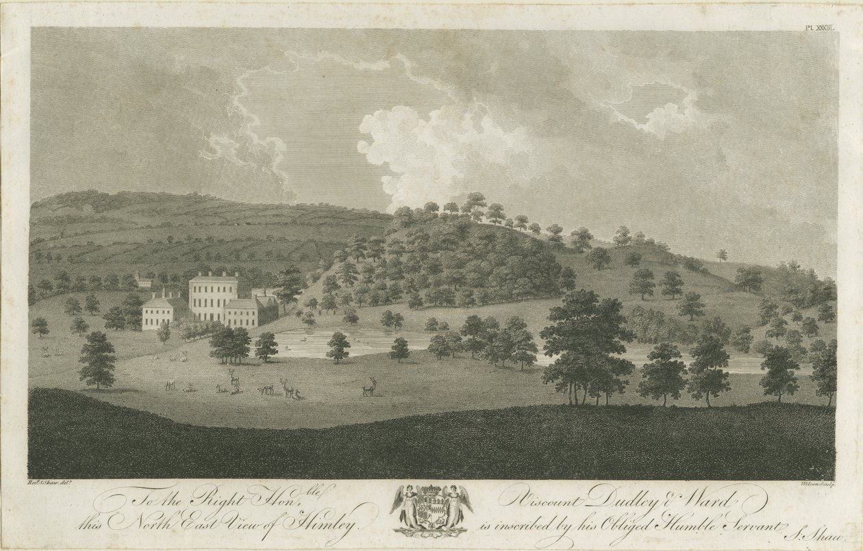 Himley Hall, s.f. [1762-1798] de Stebbing Shaw