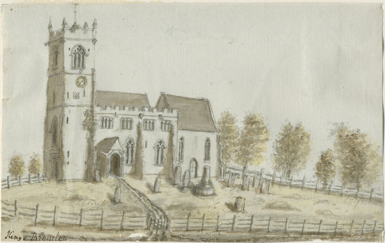 Iglesia de Kings Bromley de Stebbing Shaw