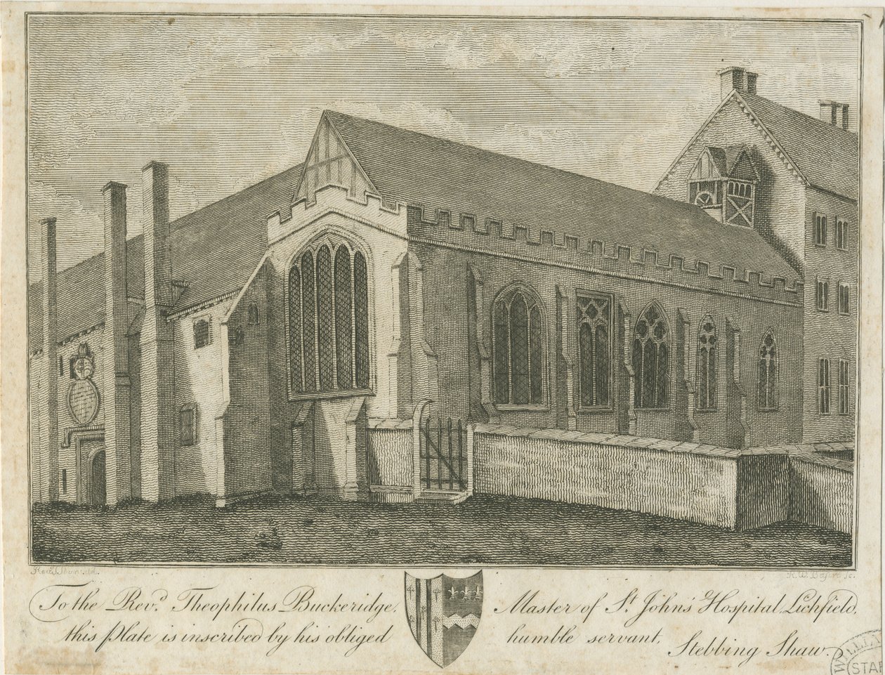 Lichfield - Hospital y Capilla de San Juan de Stebbing Shaw