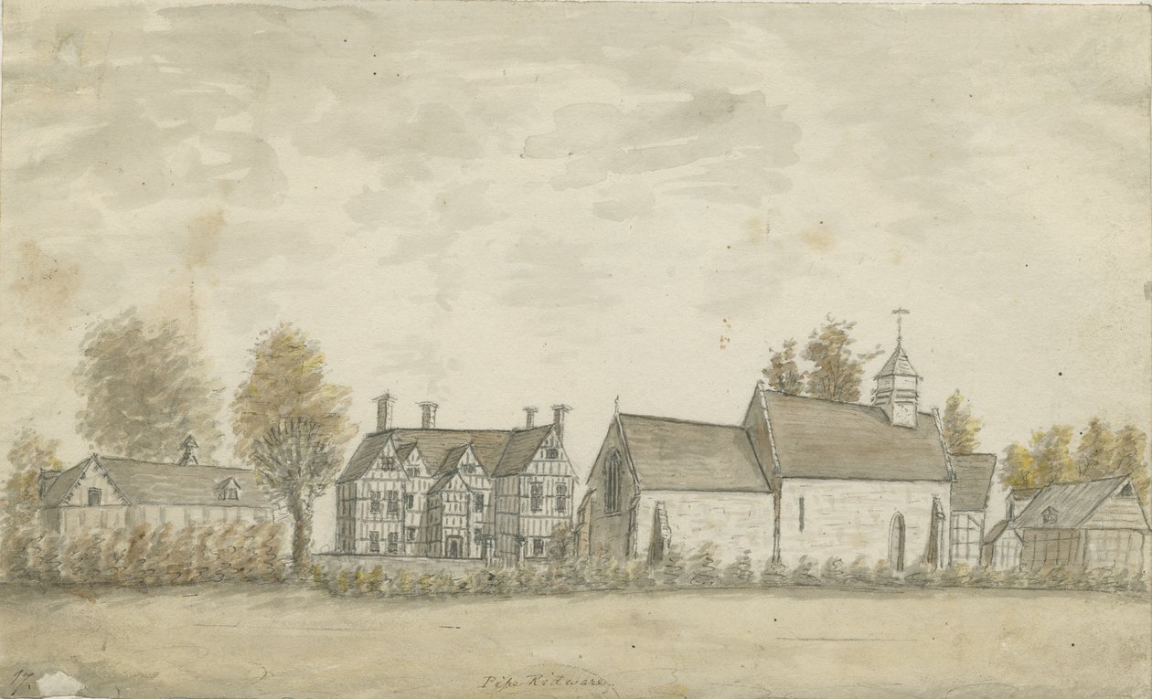 Iglesia y Casa Solariega de Pipe Ridware de Stebbing Shaw