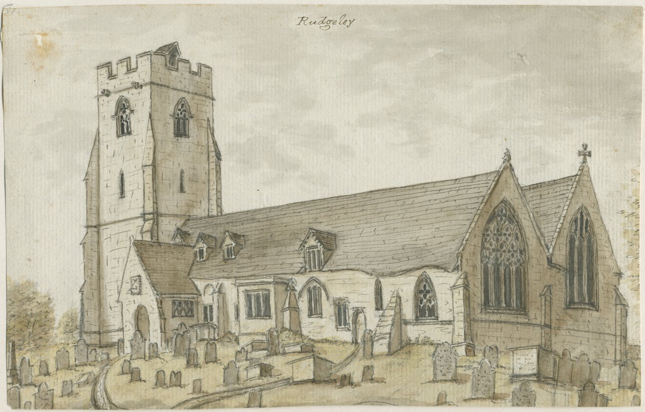 Iglesia de Rugeley (Antigua) de Stebbing Shaw