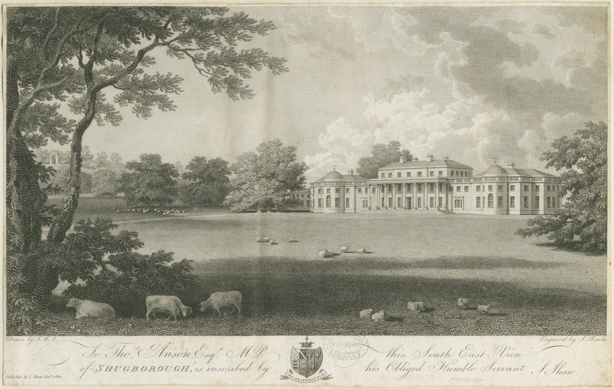 Shugborough Hall de Stebbing Shaw