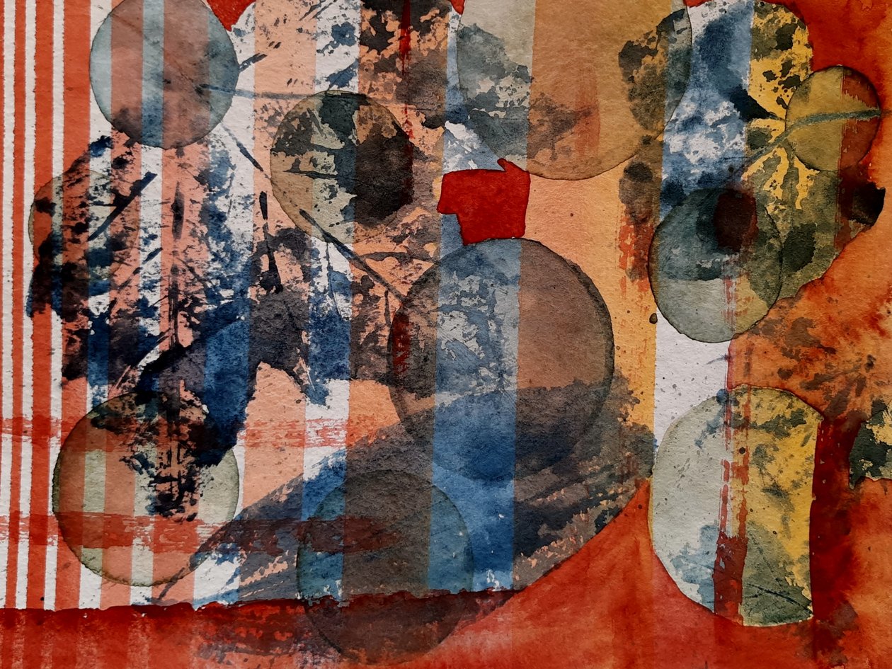 Experimento con hojas - Nº 1 de Steegs Art Karin