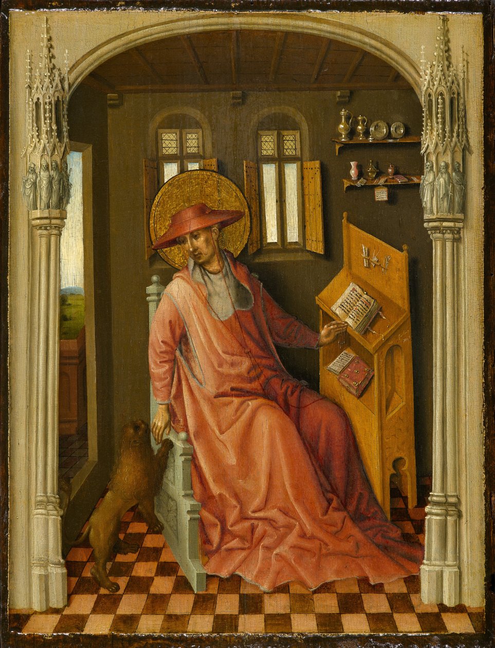 San Jerónimo en su estudio de Stefan Lochner