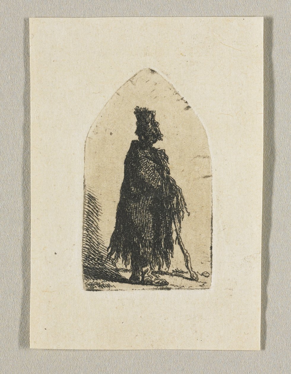 Pastor con vara de Stefan Juliusz Norblin de la Gourdaine