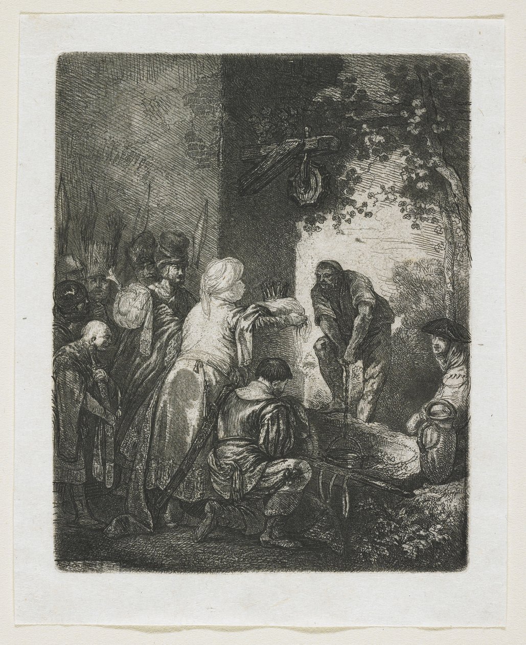 El primer Piast (rey polaco) de Stefan Juliusz Norblin de la Gourdaine