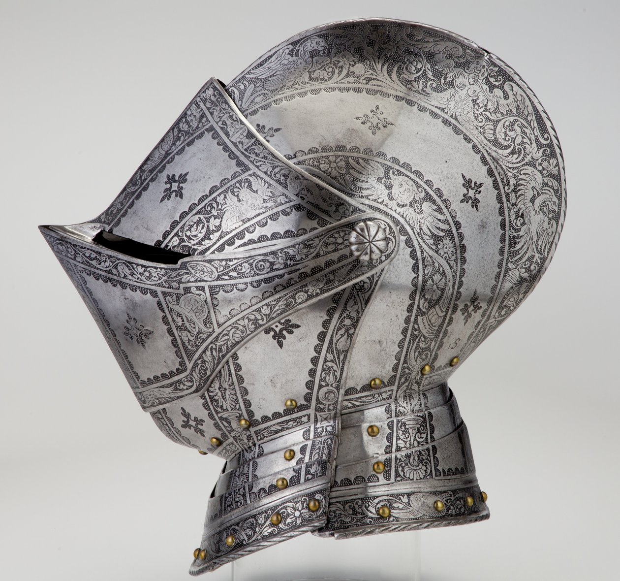 Casco de armadura para campo y justa, del Conde Franz von Teuffenbach de Stefan Rormoser