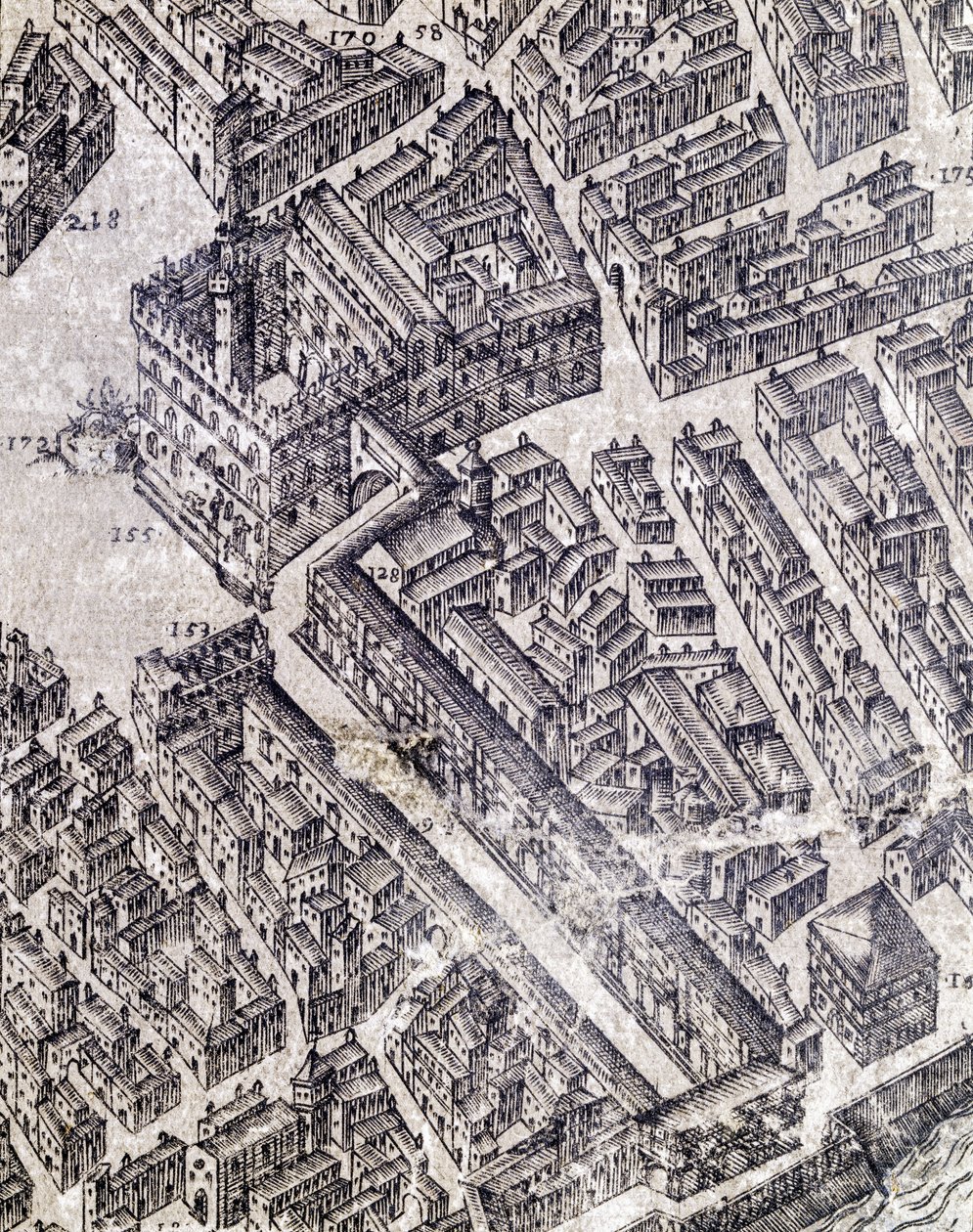 Mapa de Florencia de Stefano Buonsignori