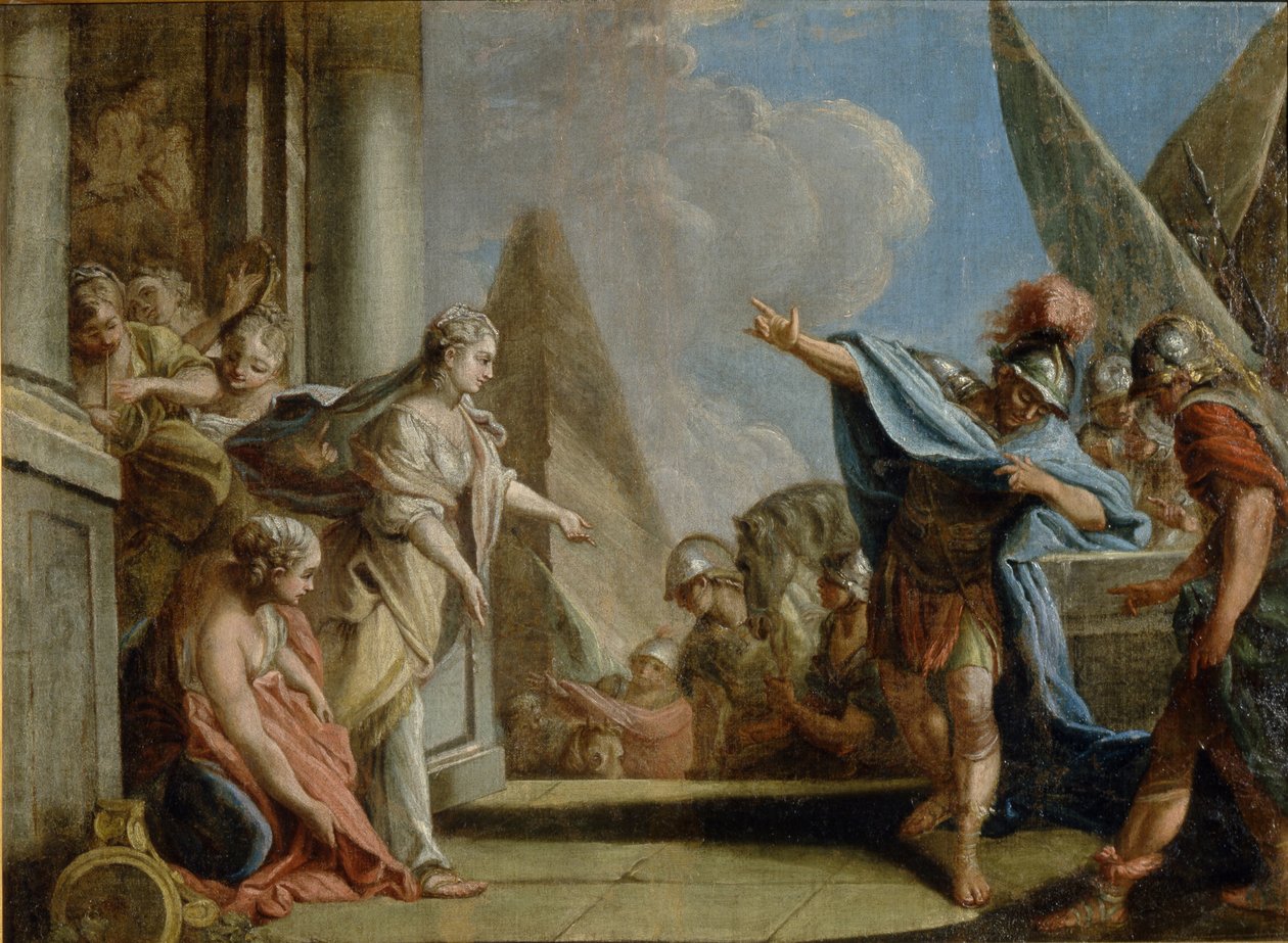 Alegoría de la conquista de Taurida, c. 1785 de Stefano Torelli