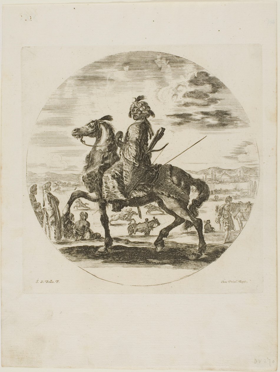 Jinete negro de Stefano della Bella
