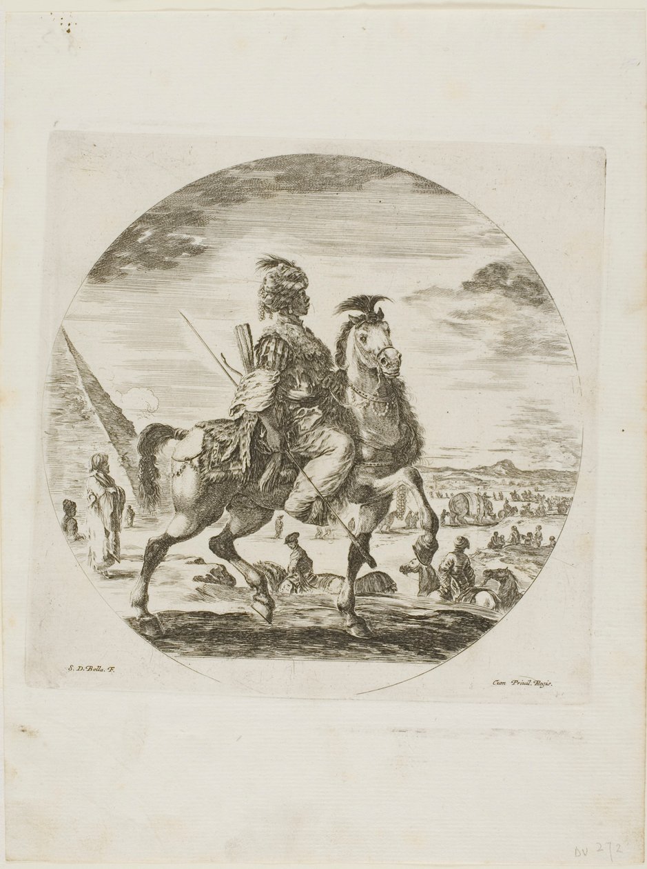 Jinete negro de Stefano della Bella