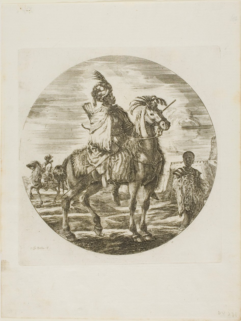 Jinete negro de Stefano della Bella