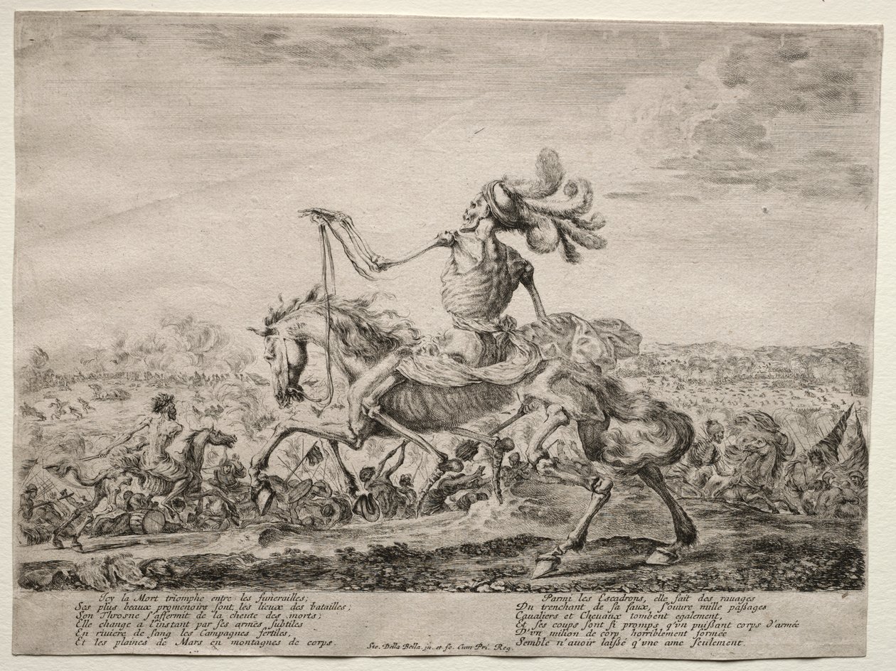 Death on the Battlefield de Stefano della Bella