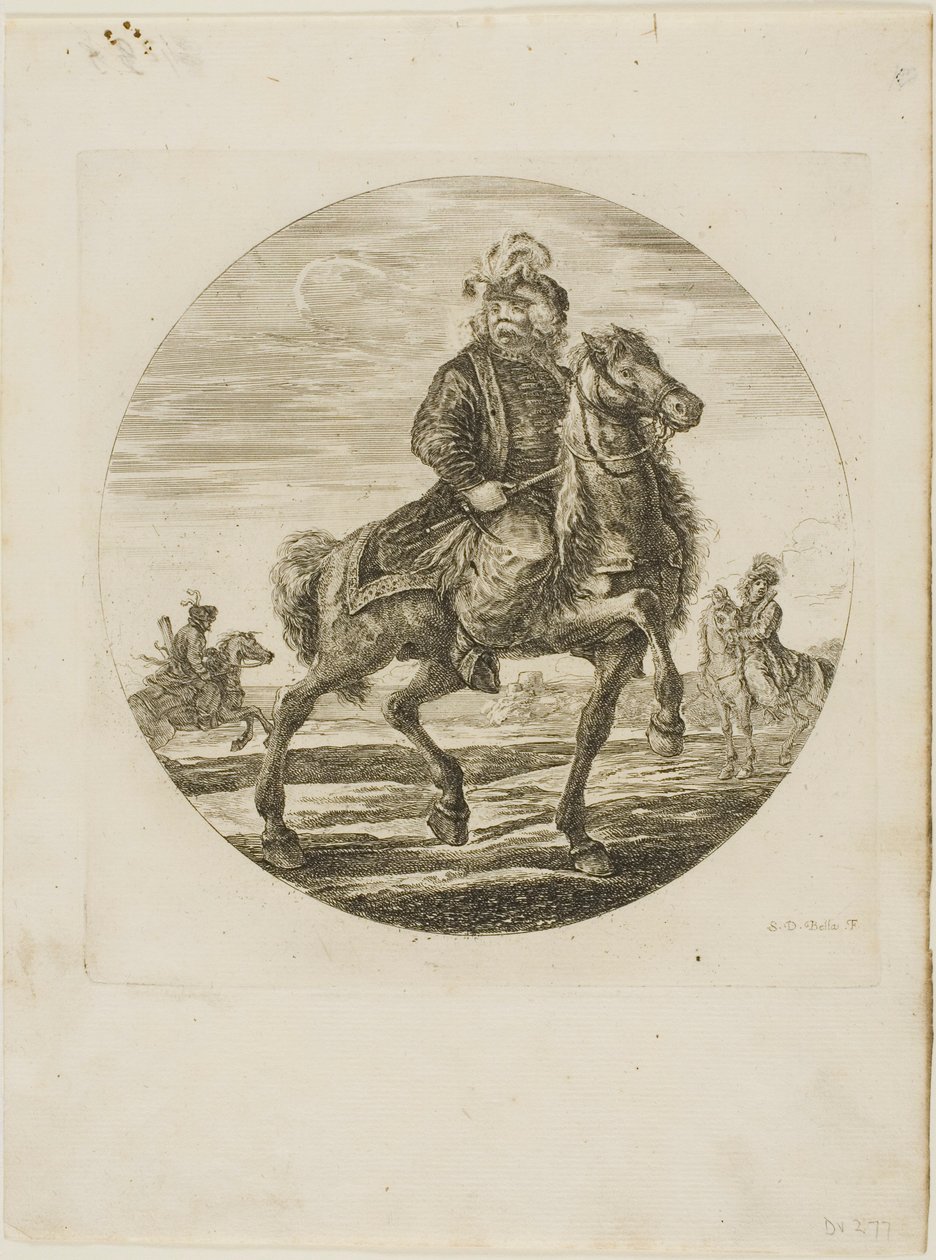 Jinete Húngaro de Stefano della Bella