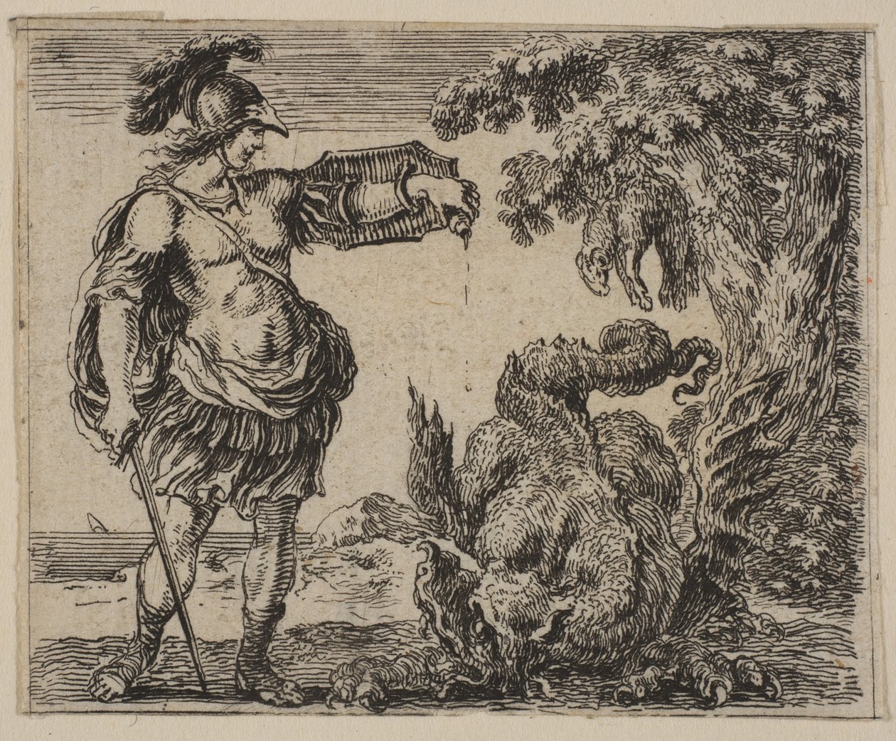 Jason, del Juego de la Mitología, 1644 de Stefano della Bella