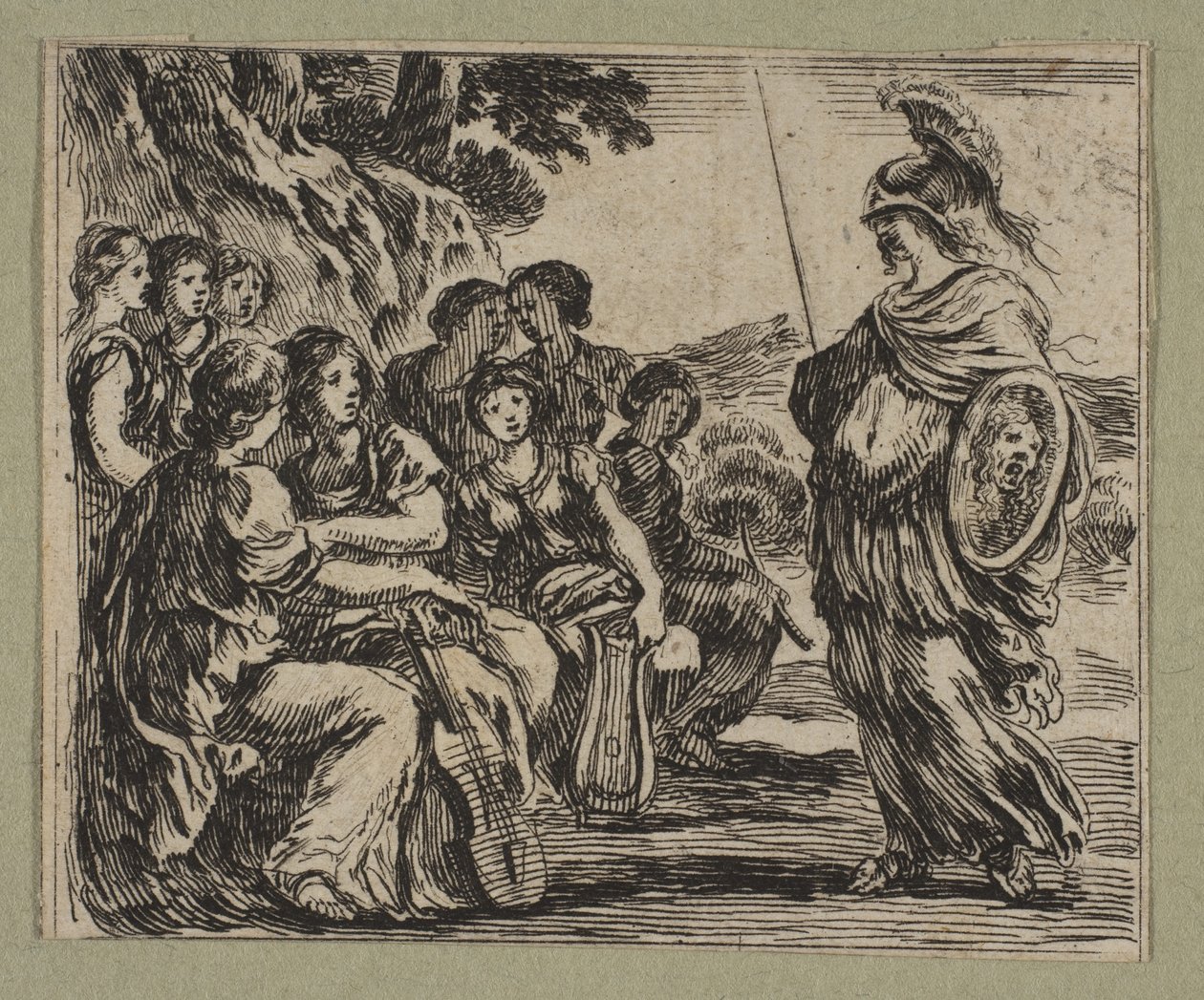 Las nueve musas, 1644 de Stefano della Bella