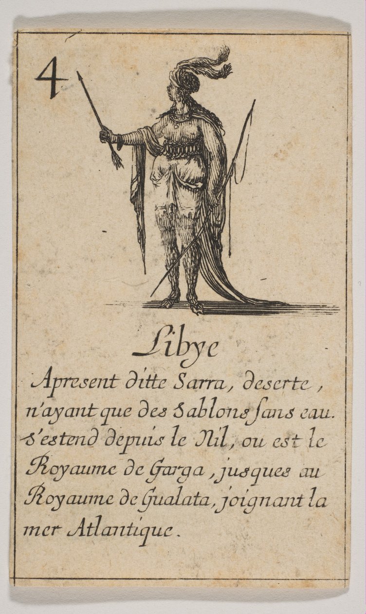 Libia, 1644 de Stefano della Bella