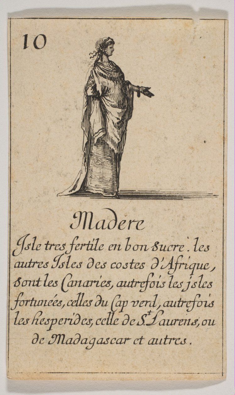 Madere, 1644 de Stefano della Bella