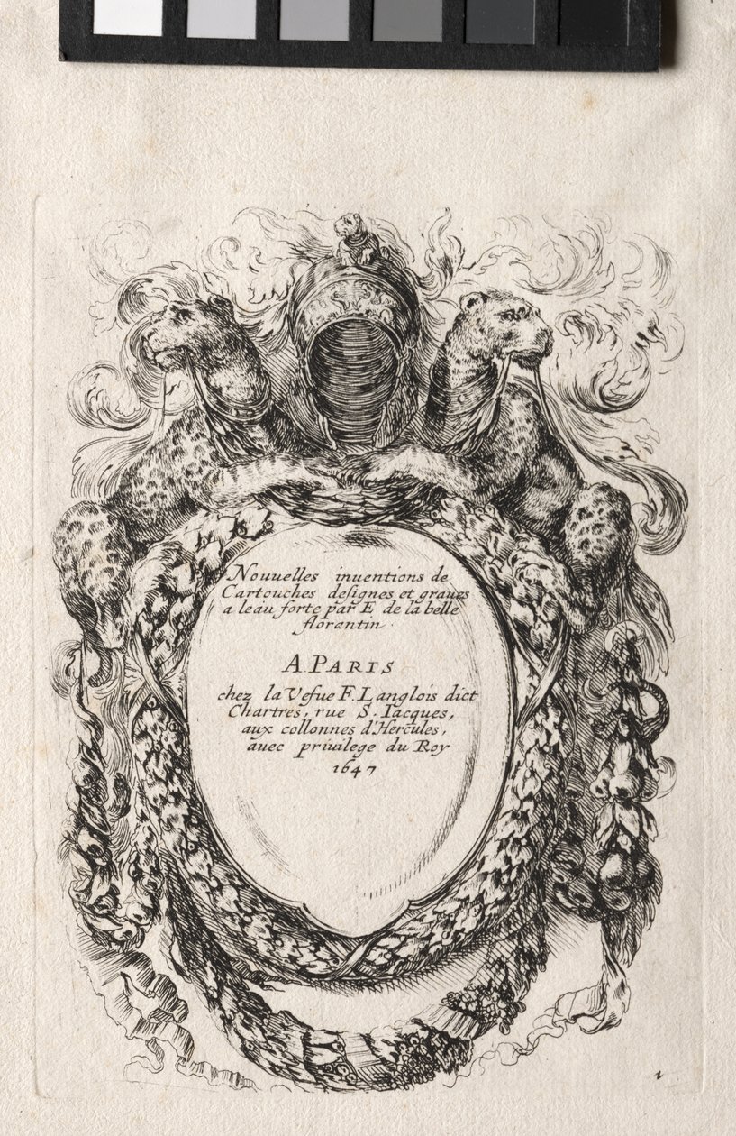 New Model for a Cartouche de Stefano della Bella