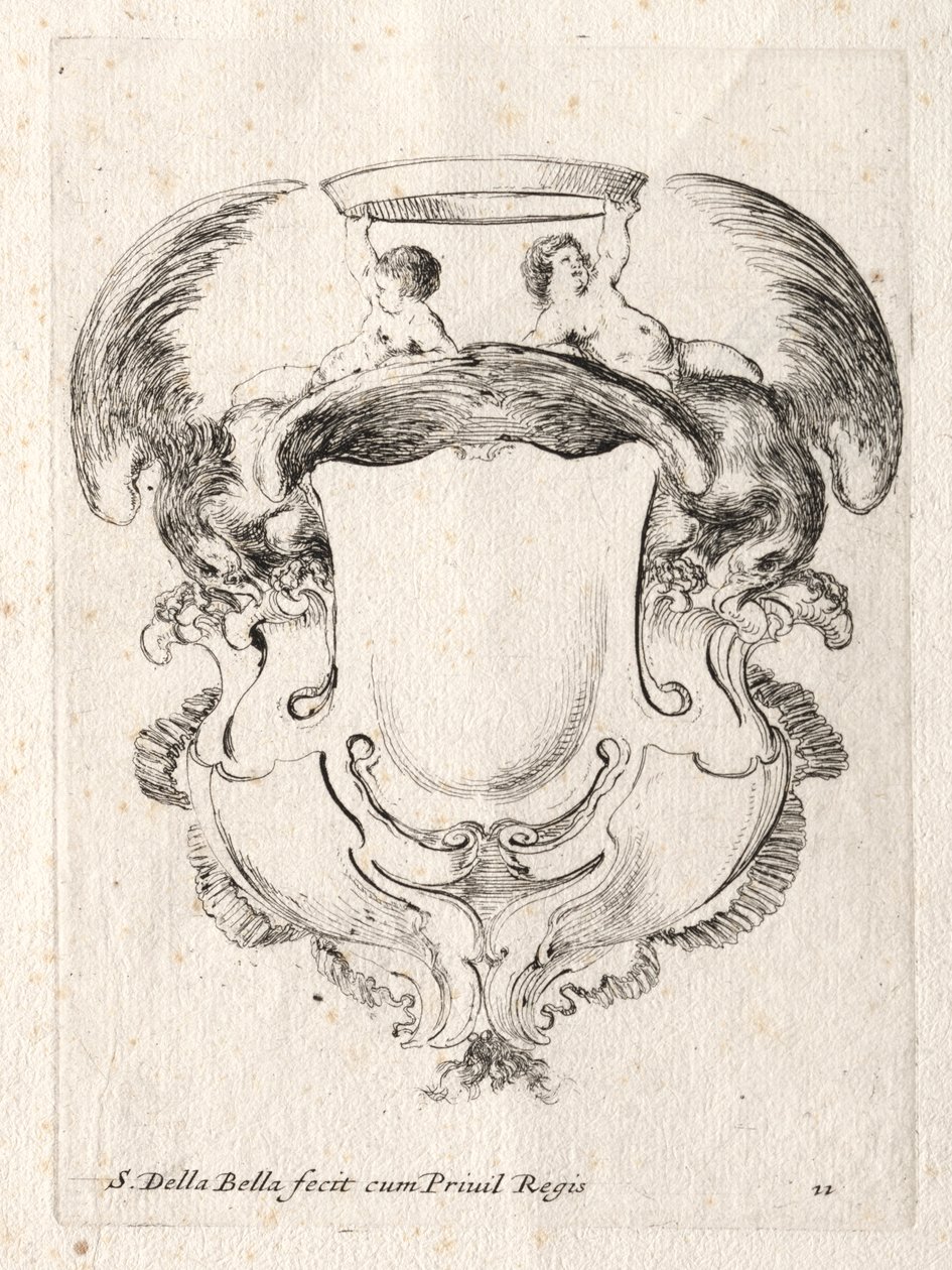 New Model for a Cartouche de Stefano della Bella