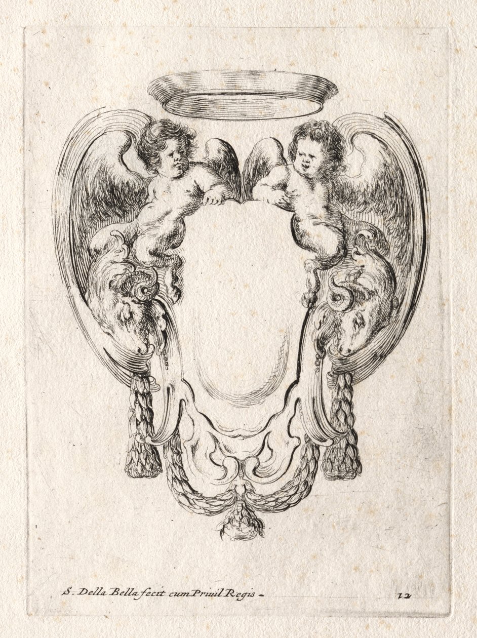 New Model for a Cartouche de Stefano della Bella