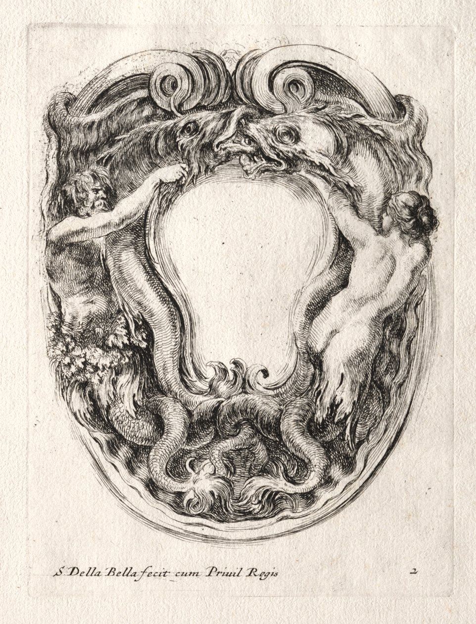 New Model for a Cartouche de Stefano della Bella