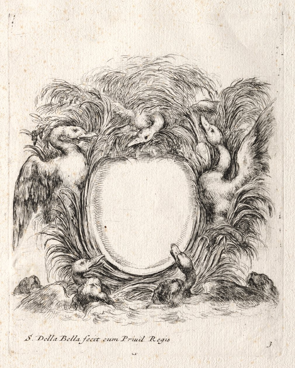 New Model for a Cartouche de Stefano della Bella