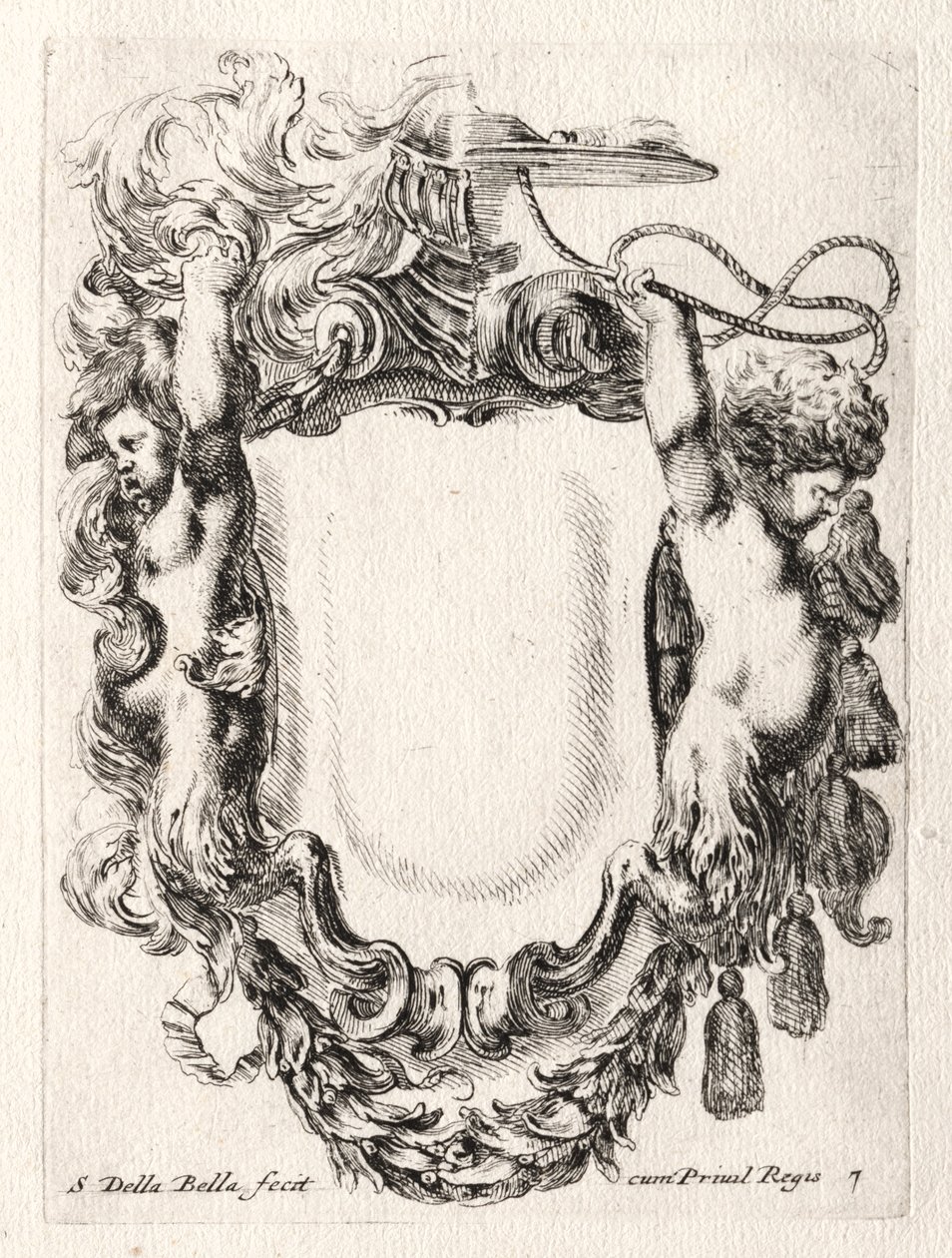 New Model for a Cartouche de Stefano della Bella