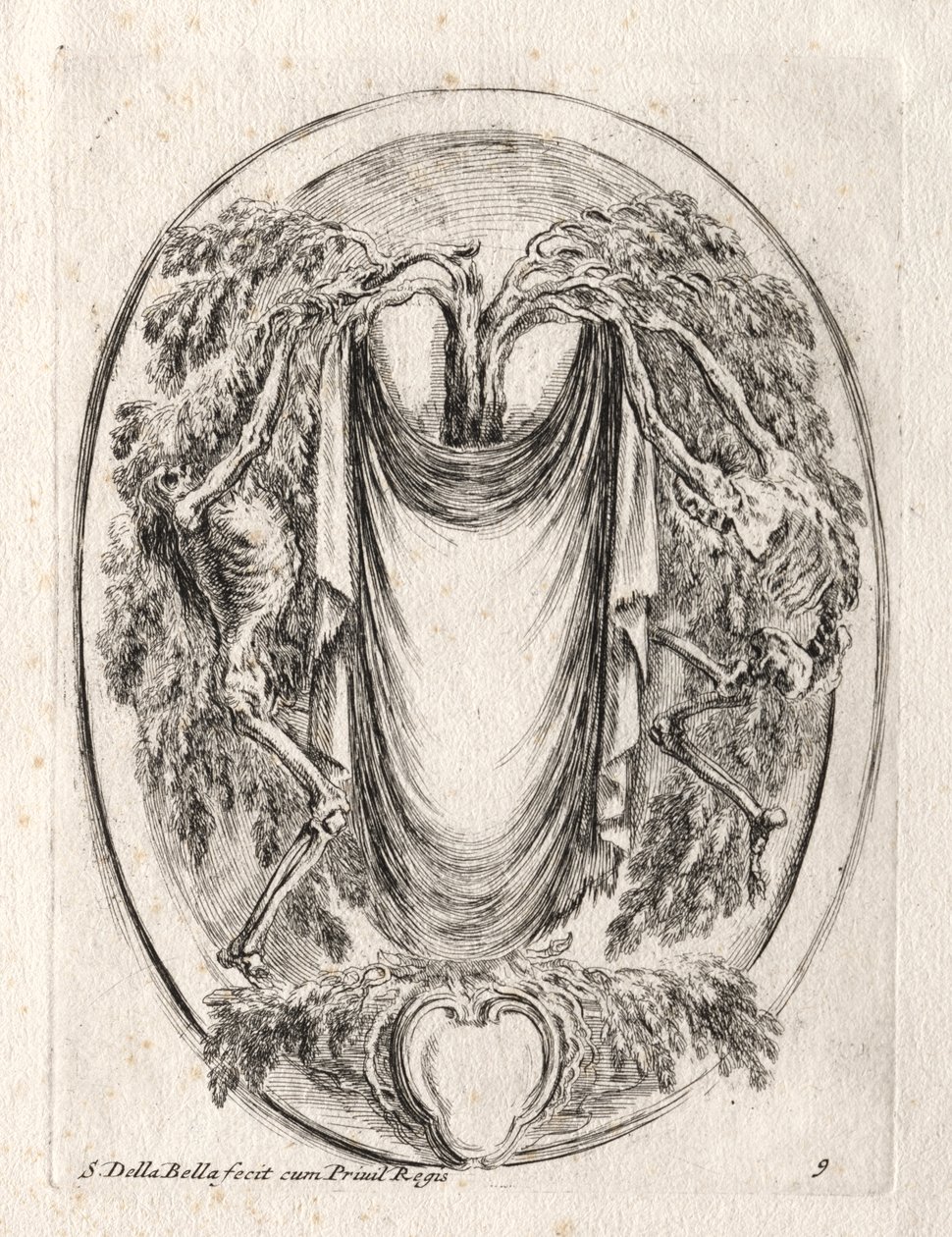 New Model for a Cartouche de Stefano della Bella