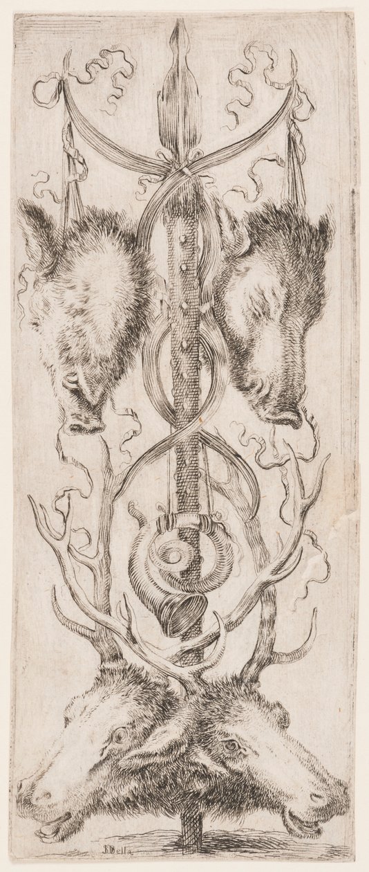 Ornamenti o Grottesche (Ornamento grotesco) de Stefano della Bella