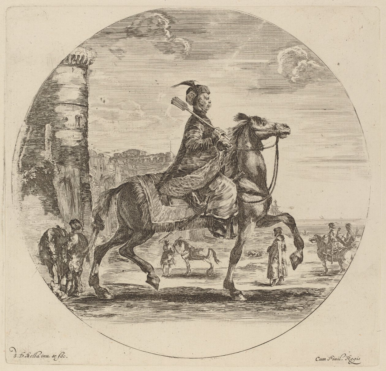 Caballero polaco de Stefano della Bella