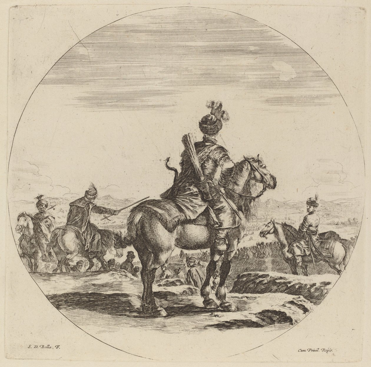 Caballero polaco de Stefano della Bella