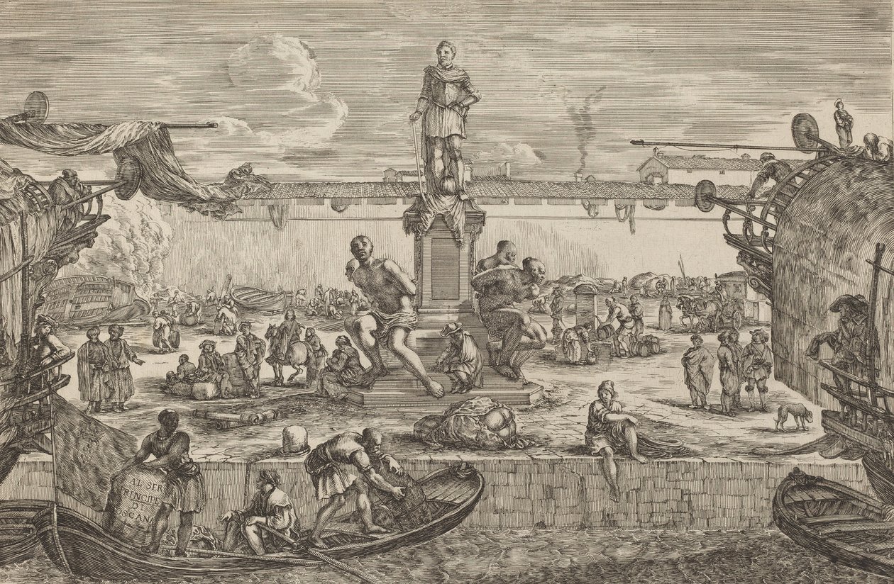 Estatua de Fernando I, probablemente c. 1654-1655 de Stefano della Bella