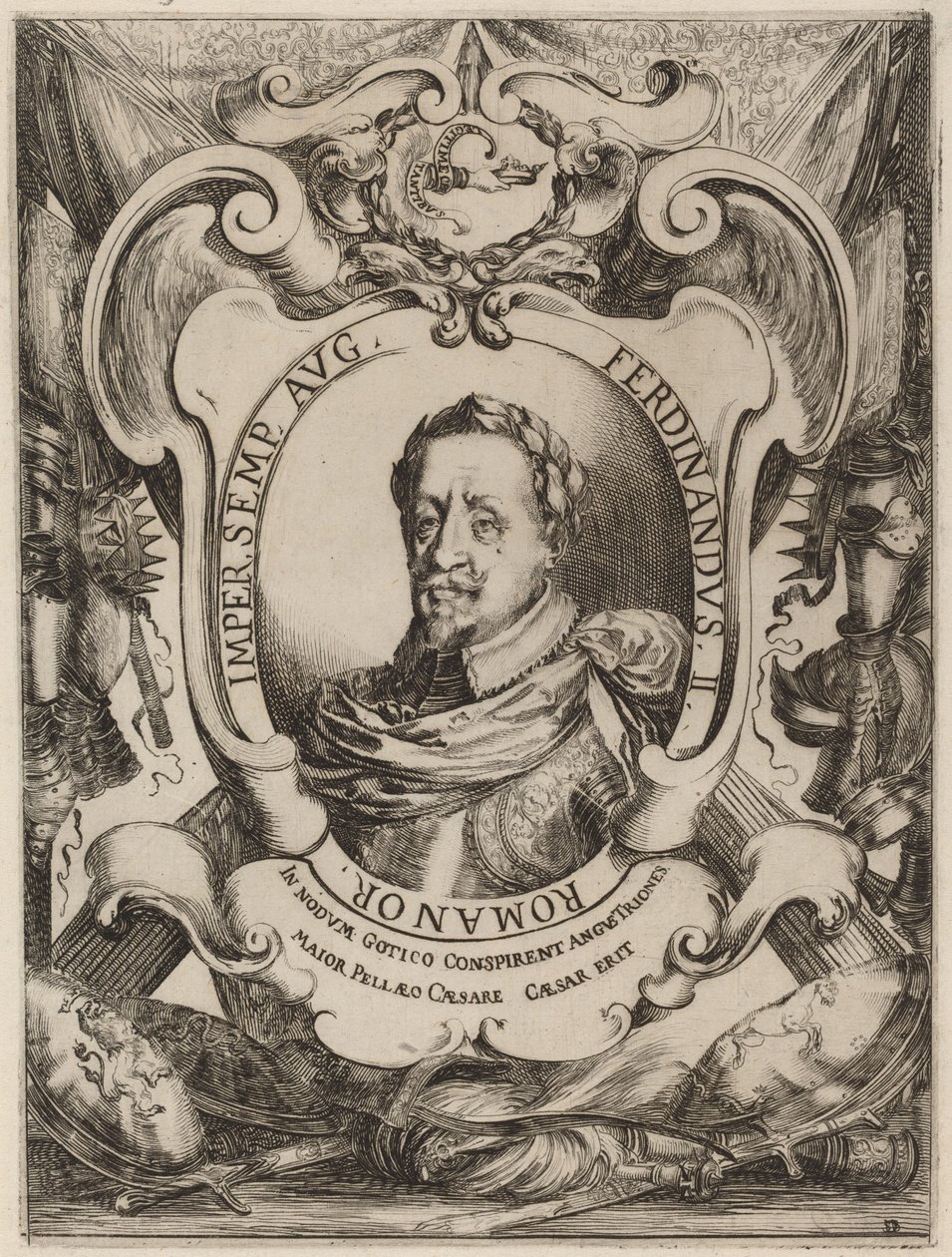 El emperador Fernando II, 1637 de Stefano della Bella