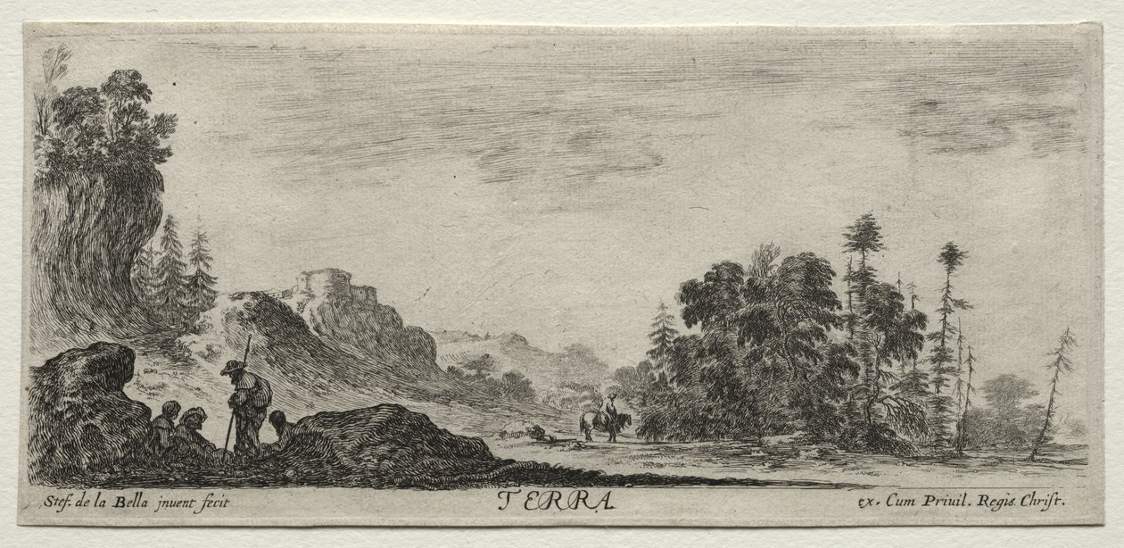 The Four Elements:  Terra de Stefano della Bella