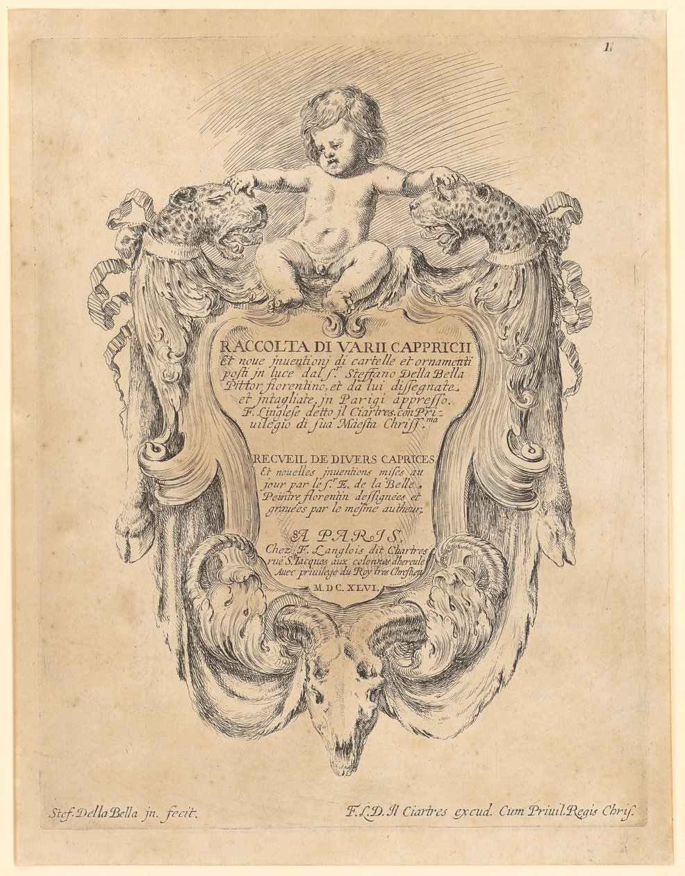 Portada de Stefano della Bella