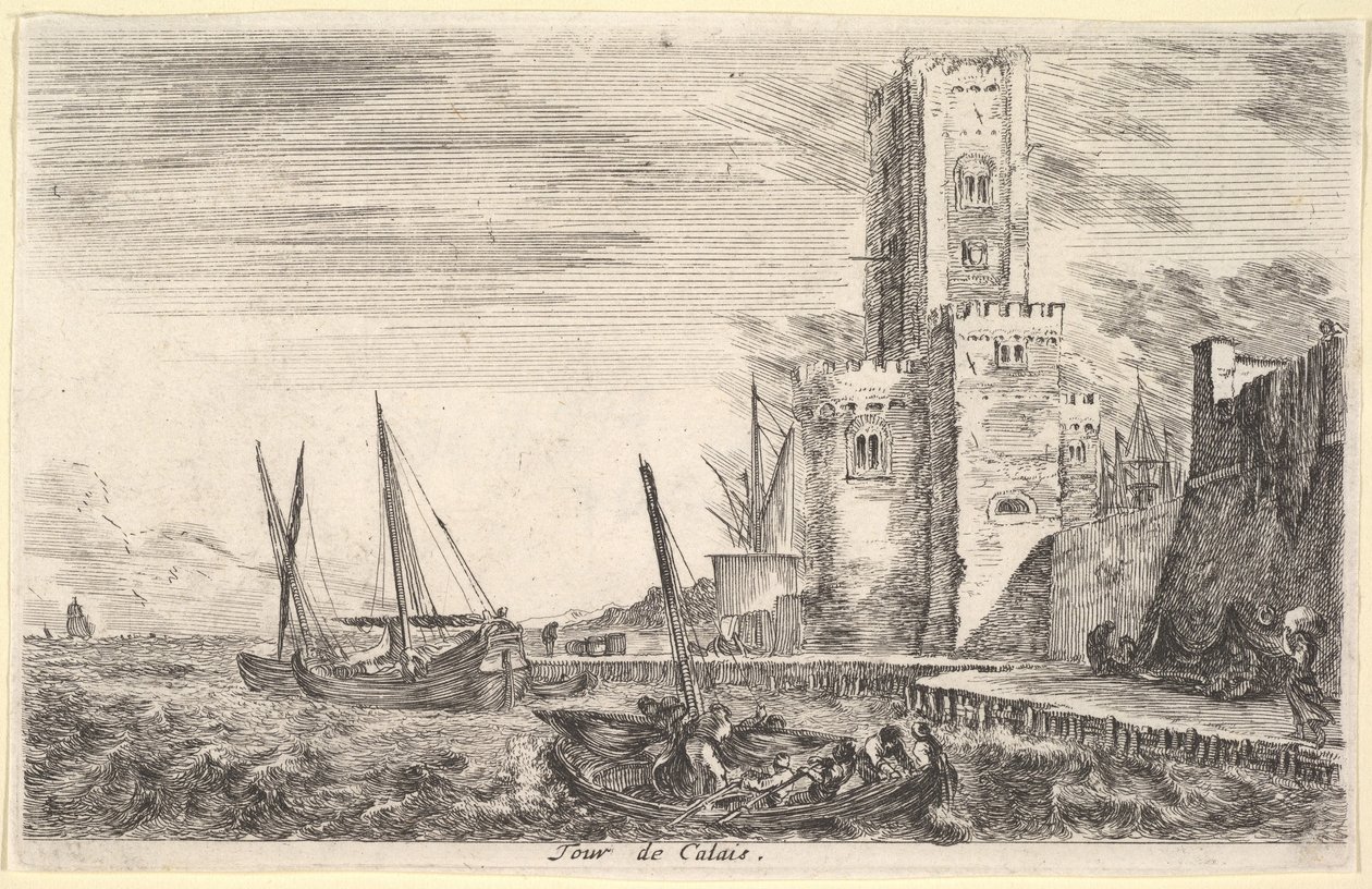 Torre de Calais, 1647 de Stefano della Bella
