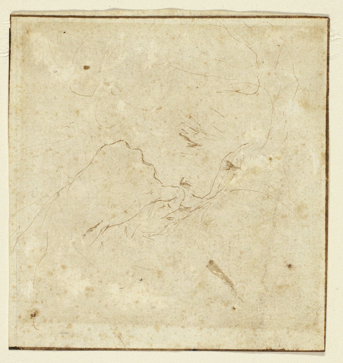 Cabeza de mujer de Stefano della Bella