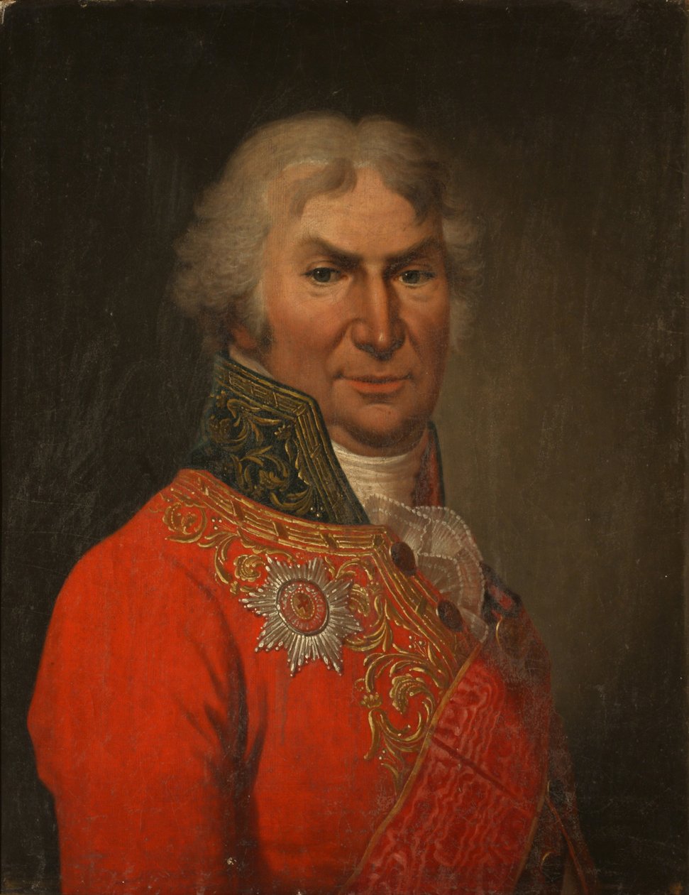Retrato del Poeta Conde Dmitry Khvostov 1810-1889, ca 1808 de Stepan Semenovich Shchukin