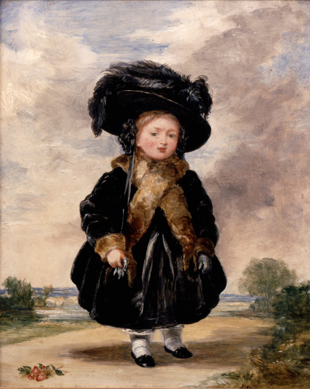 La princesa Victoria a los cuatro años de Stephan Poyntz Denning