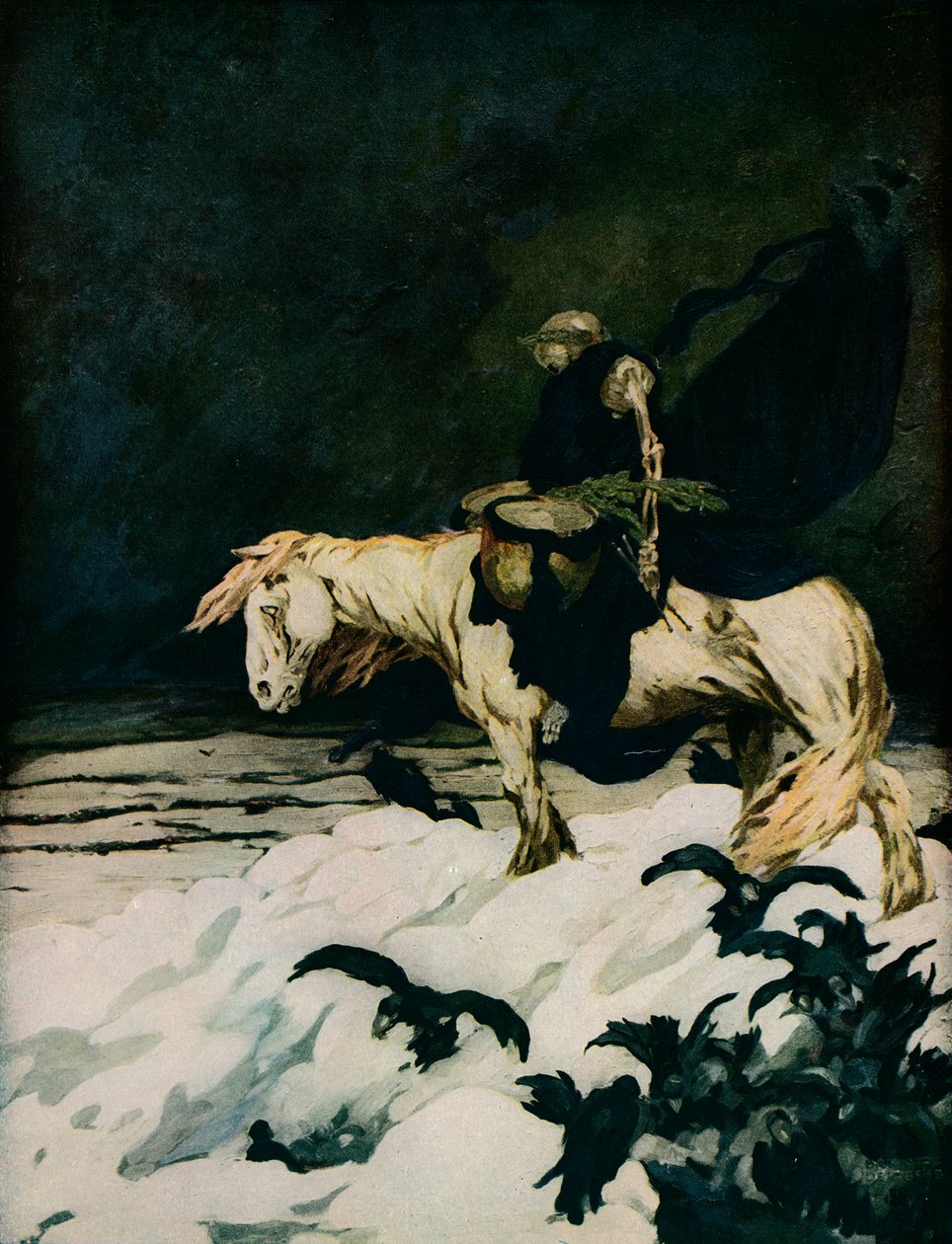 La retirada de Moscú, 1911, 1918 de Stephen Baghot de la Bere