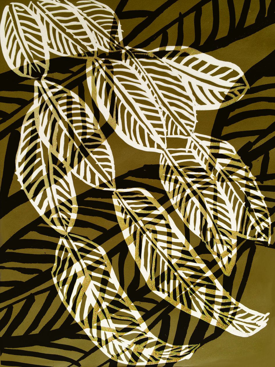 Hoja de cascada I, 2018 (digital) de Stephen Dow