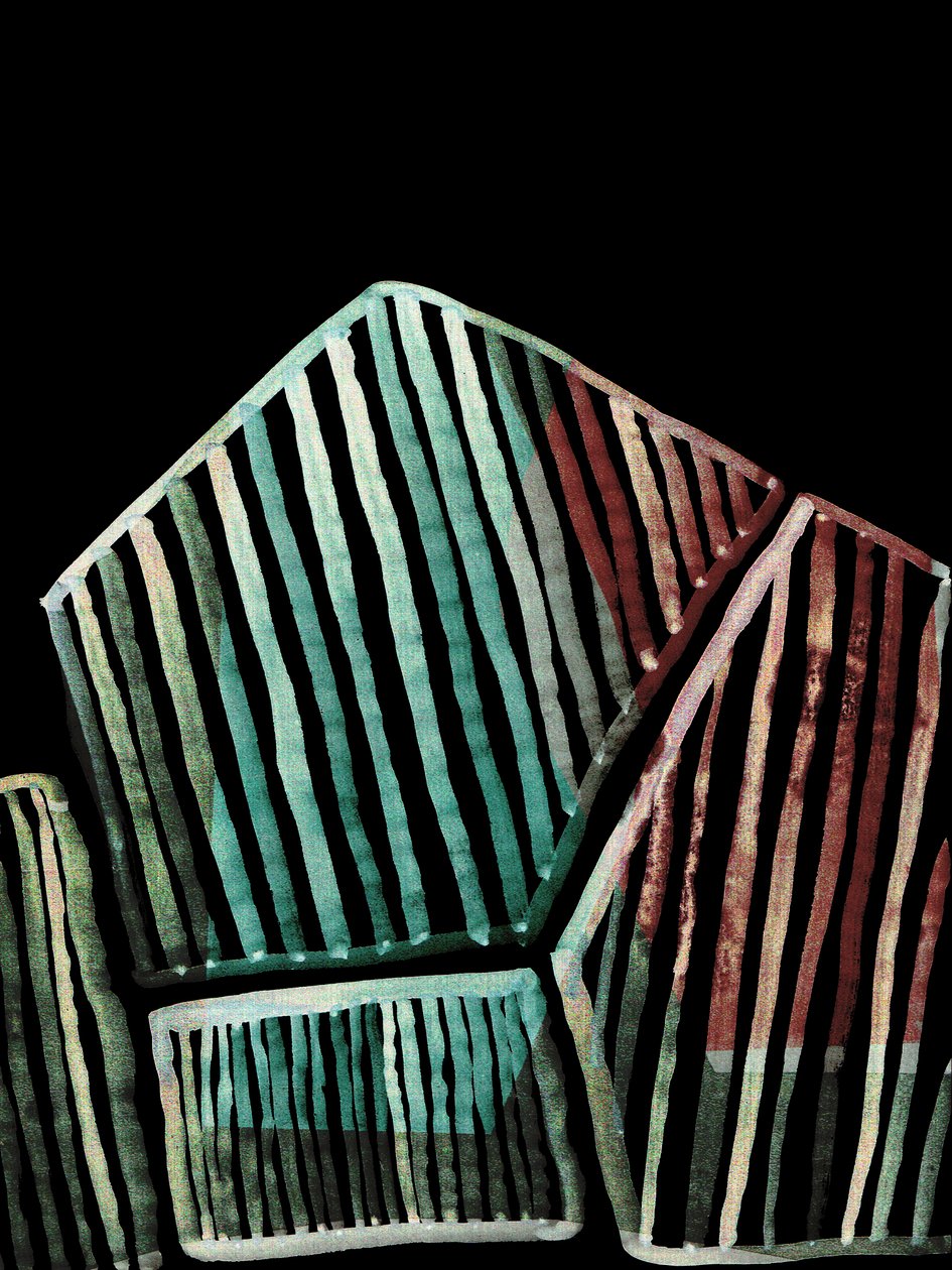 Mono collage 80, 2019 (digital) de Stephen Dow