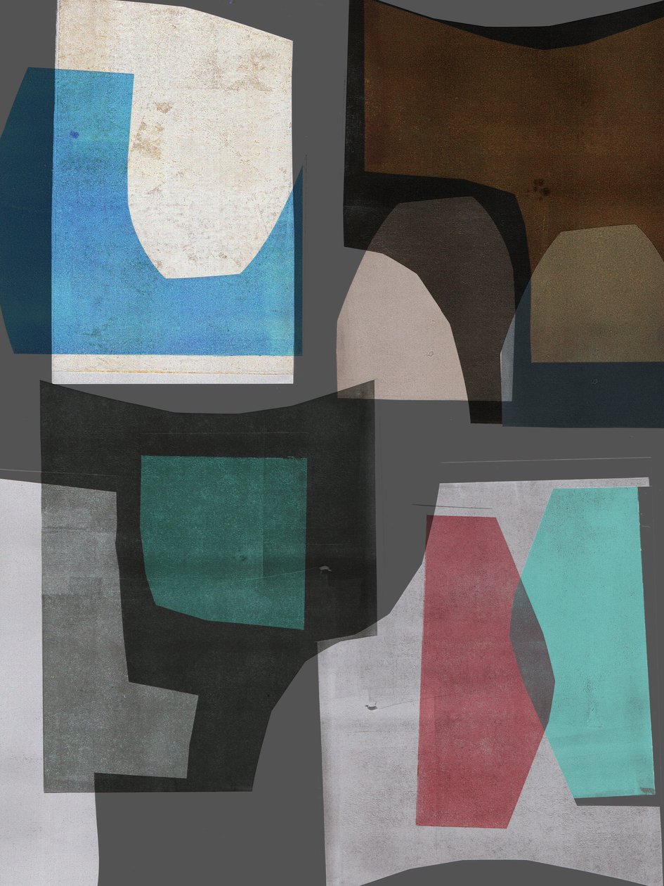 Mono collage VII, 2019 (digital) de Stephen Dow