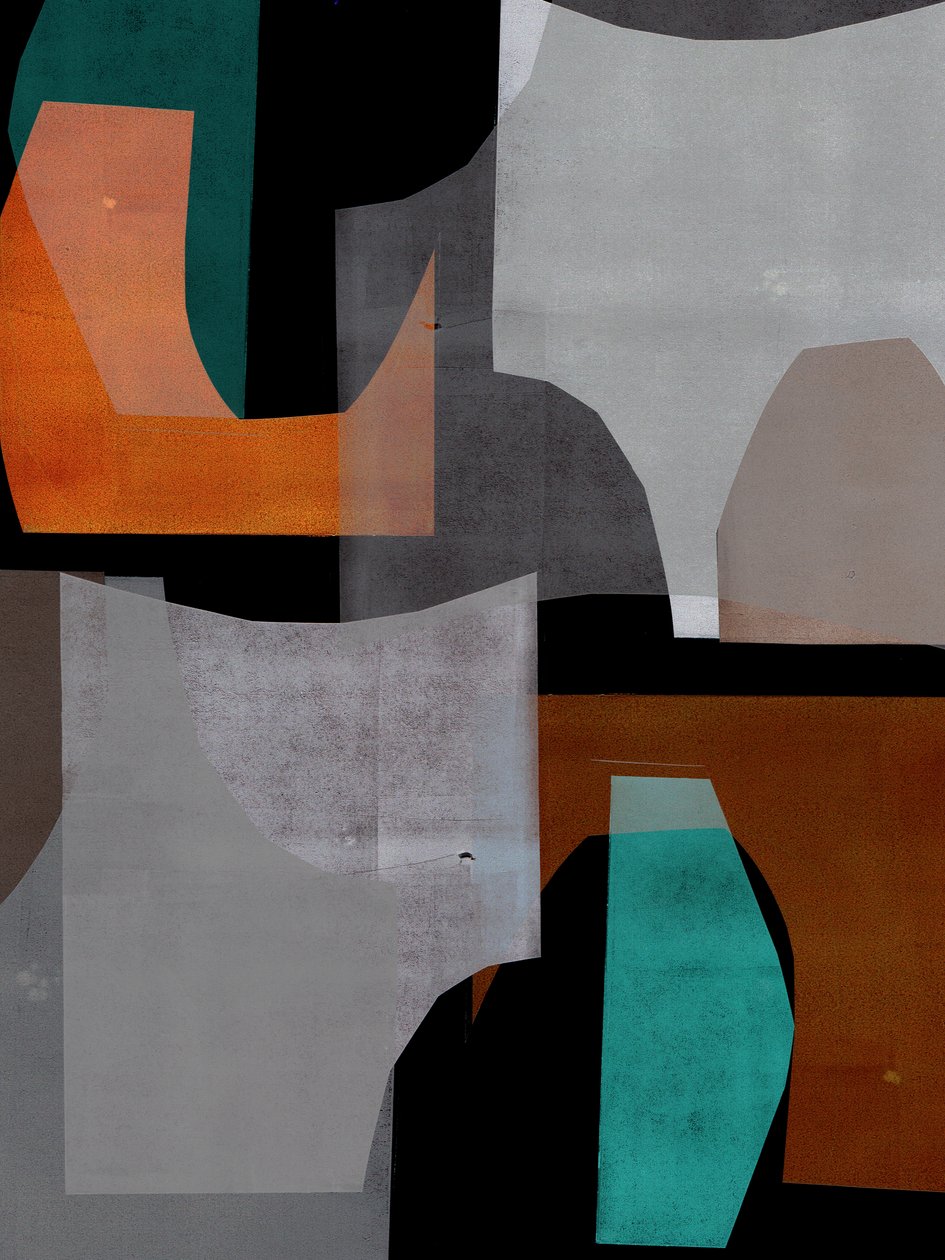 Mono collage V, 2019 (digital) de Stephen Dow