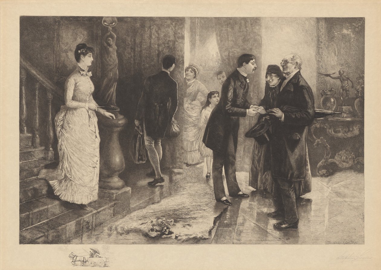 La visita a la ciudad de Stephen James Ferris after William Thomas Smedley