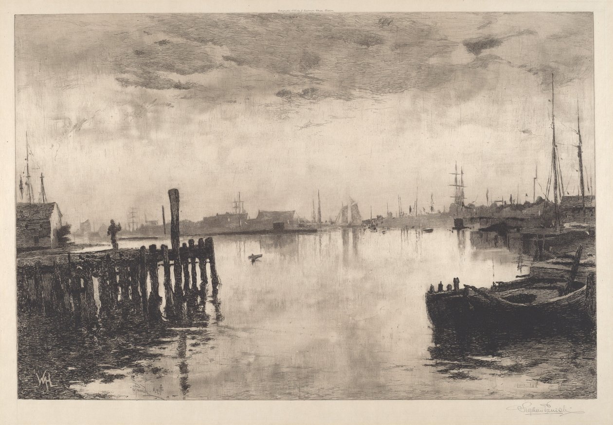 Puerto de Gloucester de Stephen Parrish